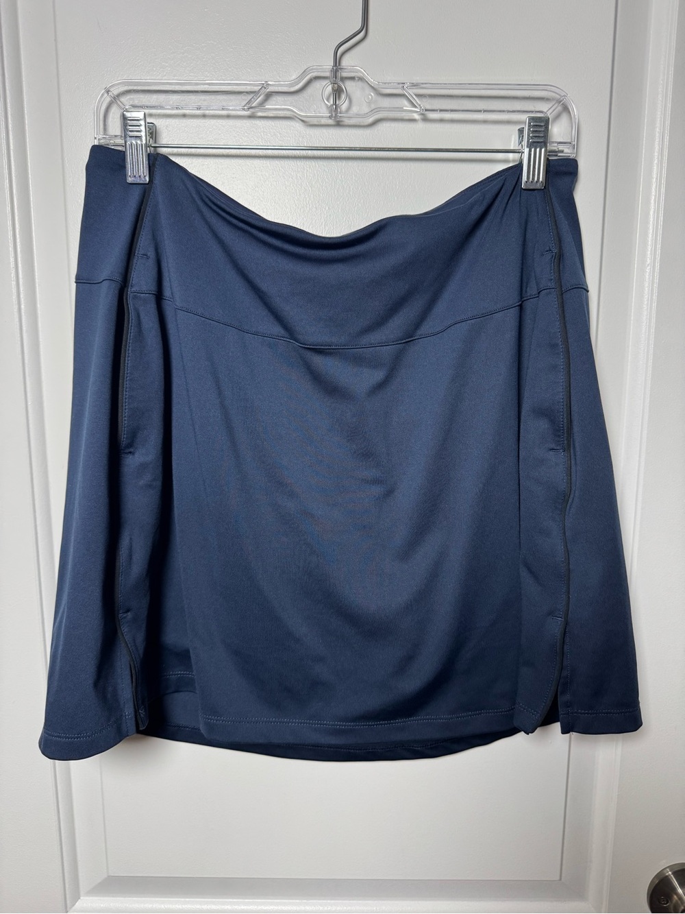 Nike Dri-FIT Standard Fit Navy Athletic Skort Skirt Shorts Size Large
